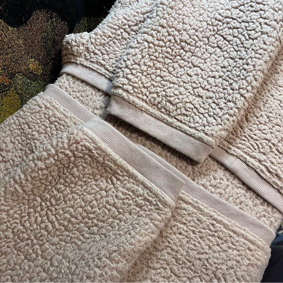 Cozy All Day Dusty Pink Open Front Sherpa Style Cardigan Women’s 2X - Picture 5 of 14